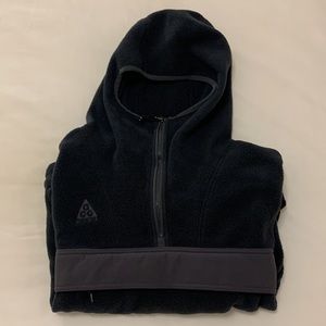 Nike ACG fleece half zip - Small - Grey